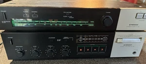 Pioneer Stereo Set SA-730 Amplifier & TX-130 Tuner Vintage Audio Component - Picture 1 of 21