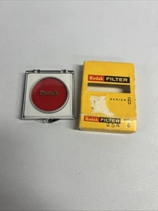 KODAK SERIES 6 Lens Filter 24A Red color. 23 - Picture 1 of 5