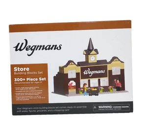 Wegmans Store Bausteine 300+ Stück Set - mit Figuren - BRANDNEU & VERSIEGELT - Bild 1 von 5