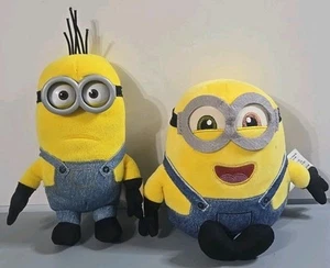 Two Despicable Me Kevin Minions Plush Toys 6 And 4 ” Tall - Picture 1 of 2