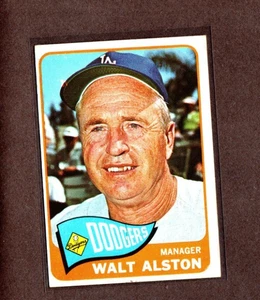Walt Alston 1965 Topps #217 [en muy buen estado] - Imagen 1 de 2