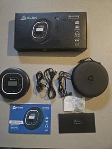 KLIM Journey + Portable CD Player Walkman with Long-Lasting Battery + Black - Picture 1 of 1
