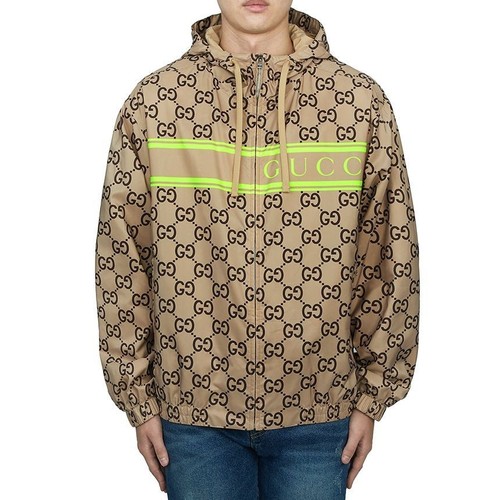 Giacca a vento uomo Gucci con cappuccio 118964926