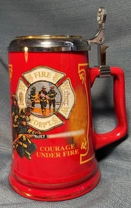 Courage Under Fire Tankard Collection Authentic Original Feuerwehr Bierstein - Bild 1 von 8