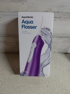AquaSonic Water Flosser senza fili ricaricabile per pulizia denti scatola aperta - Foto 1 di 10