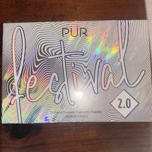 PUR FESTIVAL 2.0 PRESSED PIGMENT EYESHADOW PALETTE (NIB/Full Size) - Picture 1 of 1