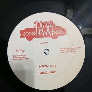 Farco Voice - Screm Out / Dance Hall Don, 12", (Vinyl) neuwertig unbenutzt Vinyl  - Bild 1 von 2