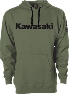 FACTORY EFFEX 26-88108 Kawasaki Squad Pullover Hoodie - Army Green - 2XL - Picture 1 of 2