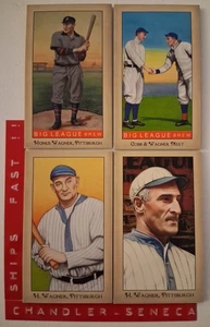 (4) HONUS WAGNER & TY COBB Very Scarce HELMAR CARAMEL CORN Baseball Cards - Picture 1 of 1