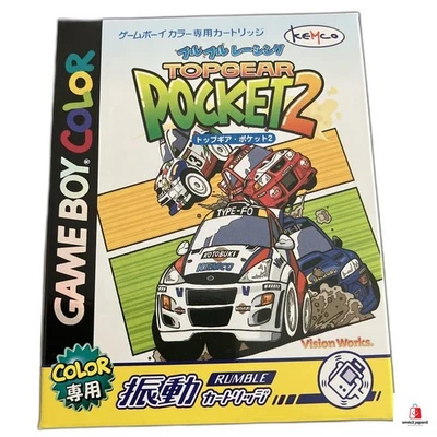 TOP GEAR POCKET 2 Nintendo Game Boy Color Japan Import Used - Image 1 of 4