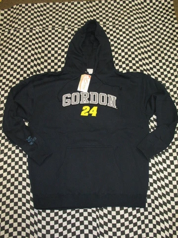 Jeff Gordon #24 Racing Fleece Hoodie by Chase! Size XL - C247407FX - NEW in bag! Cover