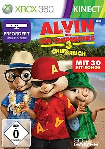 Alvin und Die Chipmunks 3--Chip Bruch (Kinect) - Microsoft Xbox 360--Neu und OVP - Bild 1 von 1