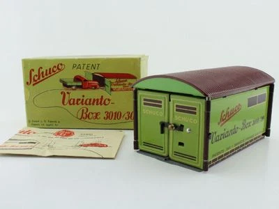 Blechspielzeug - Schuco Varianto Box 3010/30 in OVP, orig. Anleitung, US-Zone - Bild 1 von 4