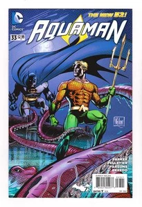 AQUAMAN 33 - THE NEW 52 (NM+) BATMAN: COPERTINA VARIANTE 75 ANNI (SPEDIZIONE GRATUITA)* - Foto 1 di 1
