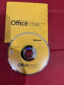 Microsoft Office Mac 2011 Francais / French CD With Product Key - Picture 1 of 3