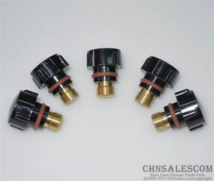 5 pcs 57Y04 Short Back Cup for Tig Welding Torch WP-17 WP-18 WP-26 - Picture 1 of 2