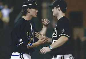 Carson Fulmer signed Vanderbilt Commodores Prospect Baseball COA LOOK! - Picture 1 of 1