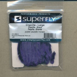 Chenille - purple - large - card 3 yds CH-067-3 - Picture 1 of 1