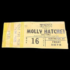 MOLLY HATCHET 1979 CONCERT TICKET STUB
