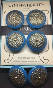 CYNTHIA ROWLEY Ceramic Drawer Cabinet Pulls Knobs - Picture 1 of 1