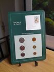 Coins Sets Of All Nations Solomon Islands  6 Pieces+ 1 Timbre 1984 Îles Salomon