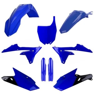 Yamaha Plastic Kit YZF 250 2014 - 2018 YZF 450 14 – 2017 with Fork Guards BLUE - Picture 1 of 1