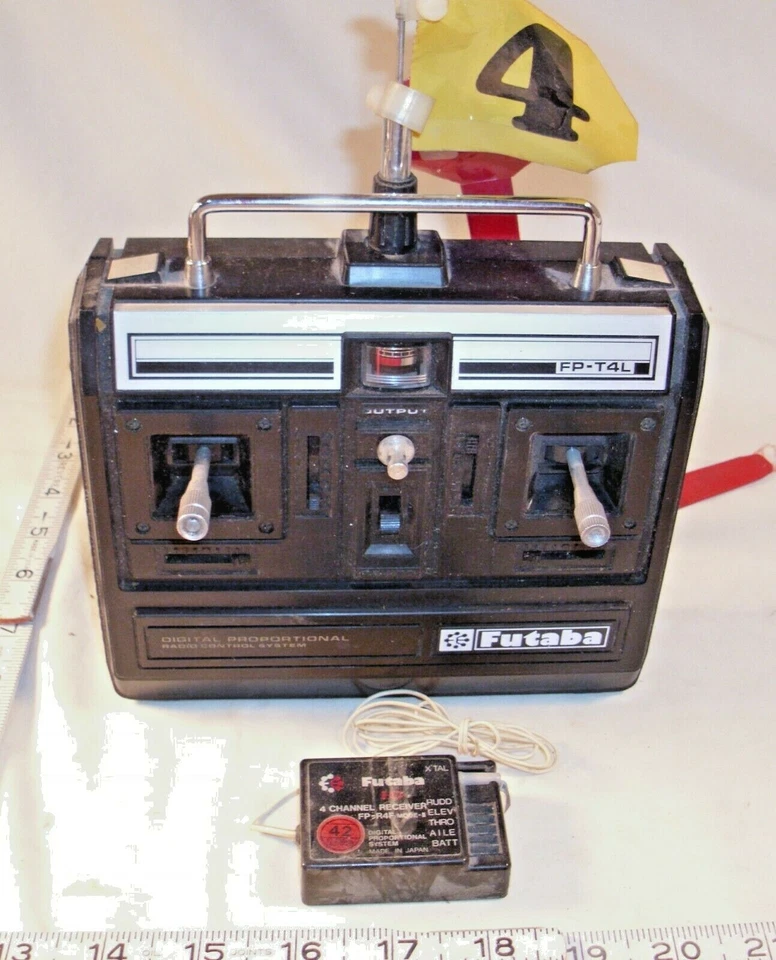 FUTABA MODEL FPT4L SERIES RC AIRPLANE OR HELICOPTER REMOTE CONTROL  - Image 1 of 2