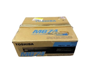 Toshiba M674 - Used, Box Only, See All Pics For Condition, No VCR Included - Picture 1 of 6