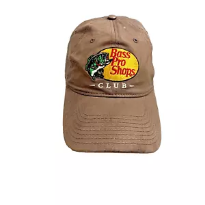 Sombrero Bordado Bass Pro Shops Club - Gris Ajustable Correa Algodón Talla Única - Imagen 1 de 12