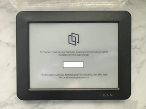 Joan 6 Room Scheduling E-Ink Touchscreen Display - Graphite Black - Picture 1 of 3
