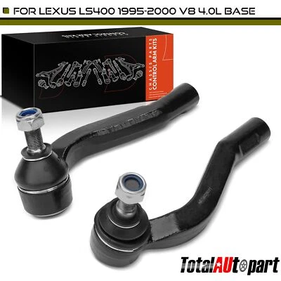 New 2x Tie Rod Ends for Lexus LS400 1995-2000 V8 4.0L Front Left & Right Outer - Image 1 of 4