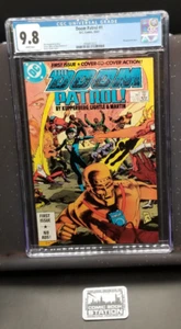 Doom Patrol #1 CGC WP Graded 9.8 1st Iss. Cover to Cover Action Wraparound Cover - Picture 1 of 6