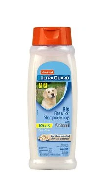 Hartz UltraGuard Rid Flea & Tick Oatmeal Dog Shampoo, Model:3270002305 - Image 1 of 4