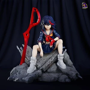 Ryuko Matoi - Kill La Kill - Fan Art Figur - 3D Resin Print 185mm - Bild 1 von 7