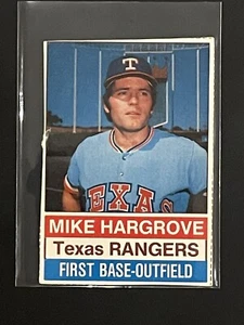 Tarjeta de béisbol Mike Hargrove 1976 anfitriona Texas Rangers #88 mal estado - Imagen 1 de 2