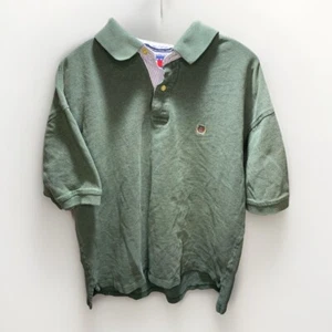 Camiseta polo vintage Tommy Hilfiger Hunter verde para hombre talla L 100 % algodón - Imagen 1 de 16