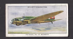 4863/ Sigarette Wills - ex. Serie: SPEED – n. 13 – Heinkel He-111 - Foto 1 di 1