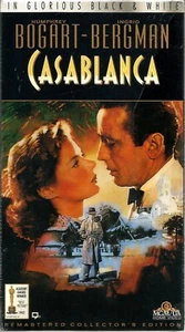 Casablanca VHS 1994 Humphrey Bogart Ingrid Bergman Paul Henreid Drama B&W VTG - Picture 1 of 3