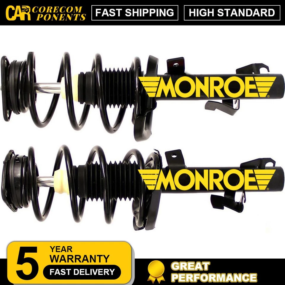 Puntales delanteros izquierdo derecho OE Monroe con conjunto de resorte helicoidal para Mazda 3 2004-2013 Foto 1 de 1