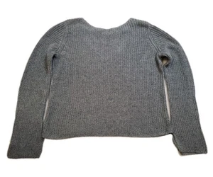 Theory blau/weißer Pullover Gr. M Leinen/Baumwollmischung - Bild 1 von 8