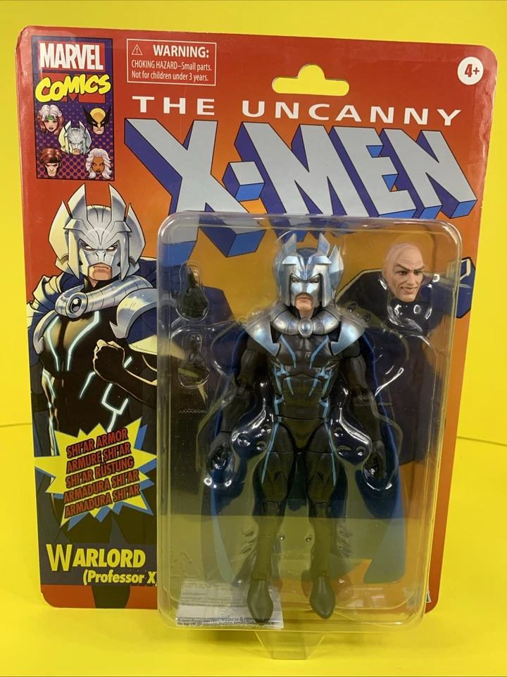 Marvel Legends Warlord Professor X - X-Men Retro Card Hasbro 2023 Sealed - Image 1 of 4