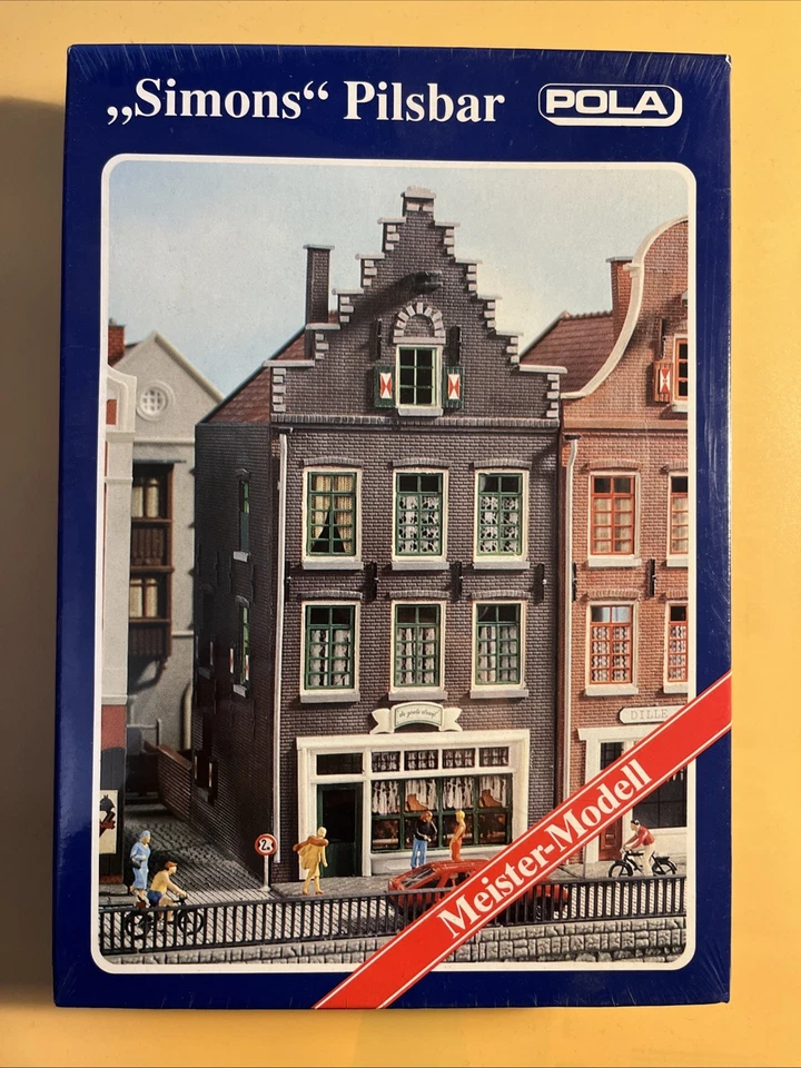 H0 Pola 745 Simon's Pilsbar canali città di stoccaggio modello maestro confezione originale - Immagine 1 di 1