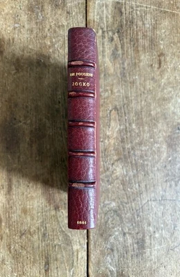 Rare POUGENS - JOCKO Note ANATOLE FRANCE Envoi AUTOGRAPHE E.O Velin 1881 MAROQUI - Photo 1/4