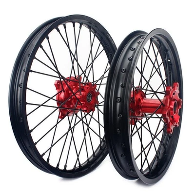 For Honda 21"+18" CNC Machined Wheels Rims Hubs Set XR650L 1993-2024 XR 650 L - Image 1 of 4