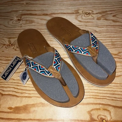 HARI MARI FIELDS CAMINO TRIGO PLAYA SANDALIAS CUERO CHANCLAS TALLA 13 NUEVAS Foto 1 de 4