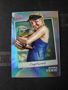 2024 Topps Chrome Tennis Refractor Captured Donna Vekic - Picture 1 of 1