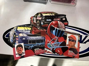 3 NASCAR Racing Champion Trading Cards, Jeff Green, Derrike Cope, Jimmy Spencer - Picture 1 of 2