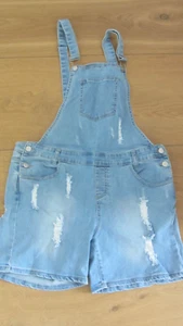 Sparkz wunderschöne Damen Jeans Latzhose kurz Gr.L Top - Bild 1 von 3
