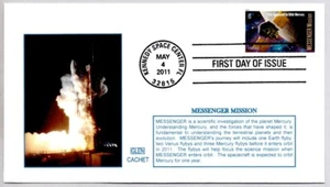 #4528 MERCURY MESSENGER SPACECRAFT SCIENTIFIC SPACE MISSION FIRST DAY OF ISSUE - Picture 1 of 1