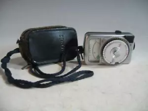 Vintage Sekonic Micro-Leader Light Meter In Case - NON-WORKING - PARTS ONLY #S - Picture 1 of 1